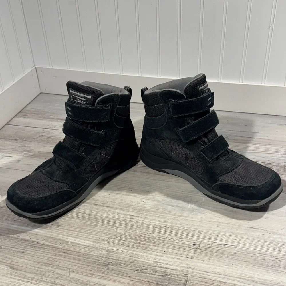 LL Bean Boots Mens Size 8 M TEK2.5 Primaloft Strap Winter Outdoor‎ 504743